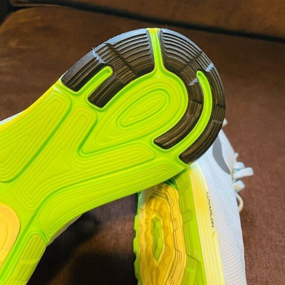 NEW Rare Deadstock NIKE Lunarglid 6 light blue/grey with chiffon yellow green 8 - Picture 6 of 8